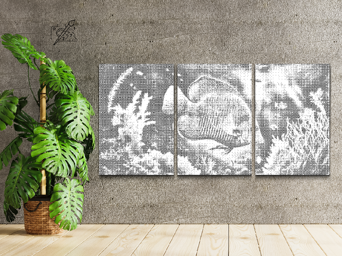 Fish in an Aquarium (set of 3) - Dottingo