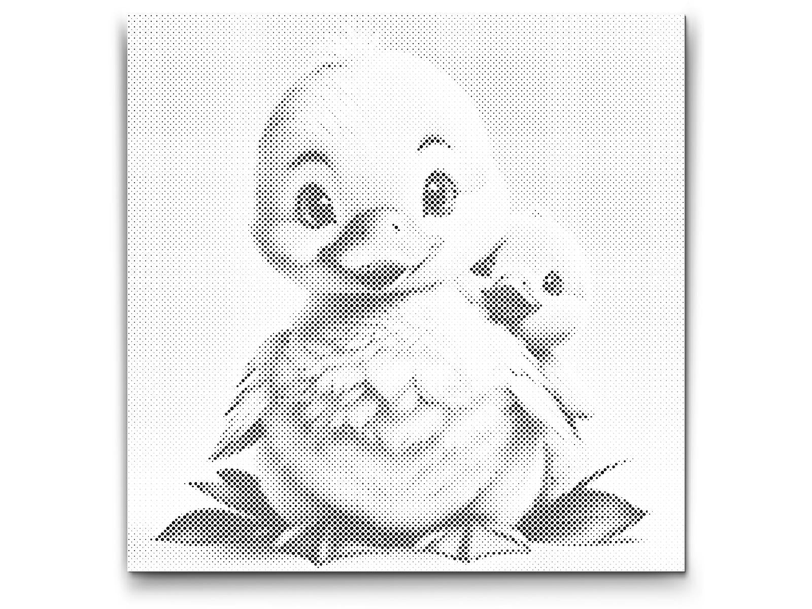 Duck with little duck - Dottingo