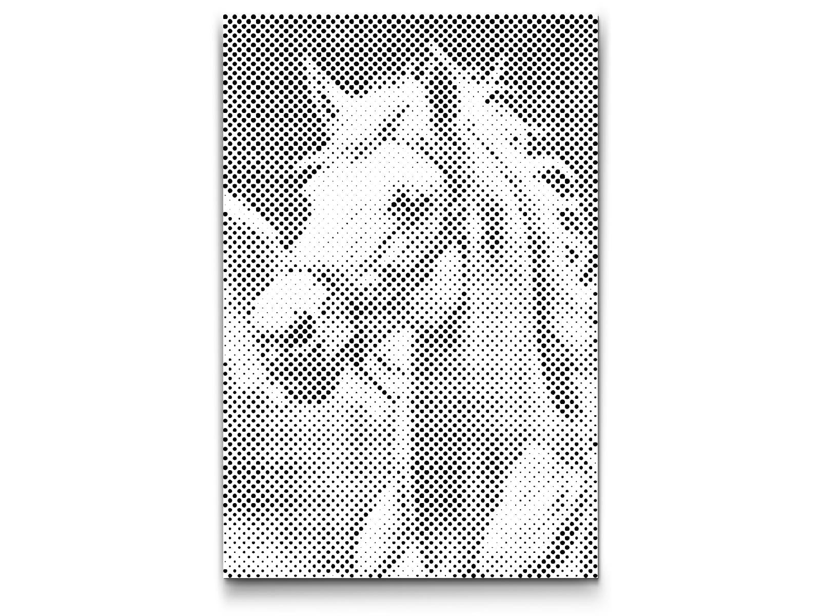 White Pegasus in the clouds - Dottingo