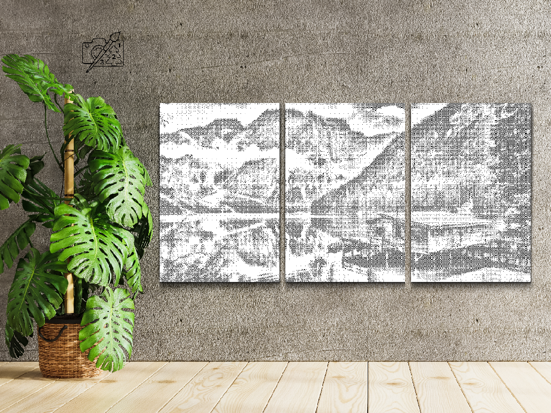 Mountain Cabin (set of 3) - Dottingo