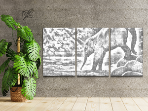 Little Elephant calf (set of 3) - Dottingo