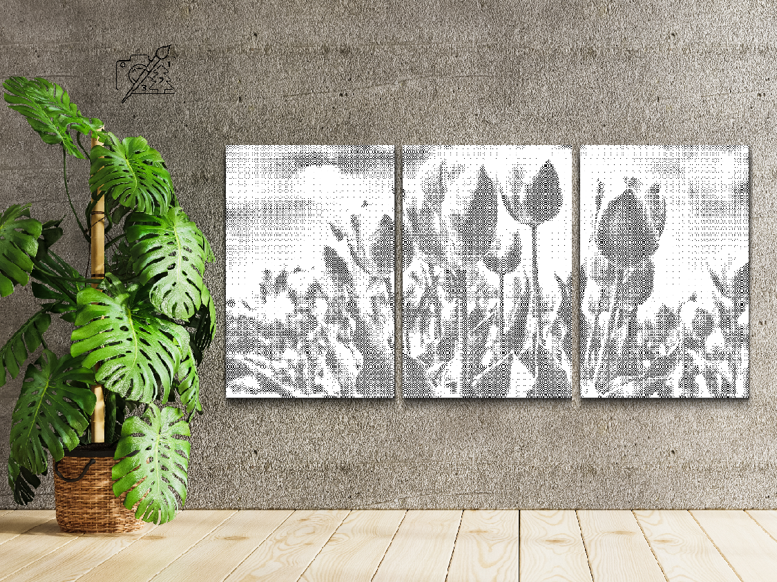 Tulip Field (set of 3) - Dottingo