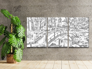 Japanese garden (set of 3) - Dottingo