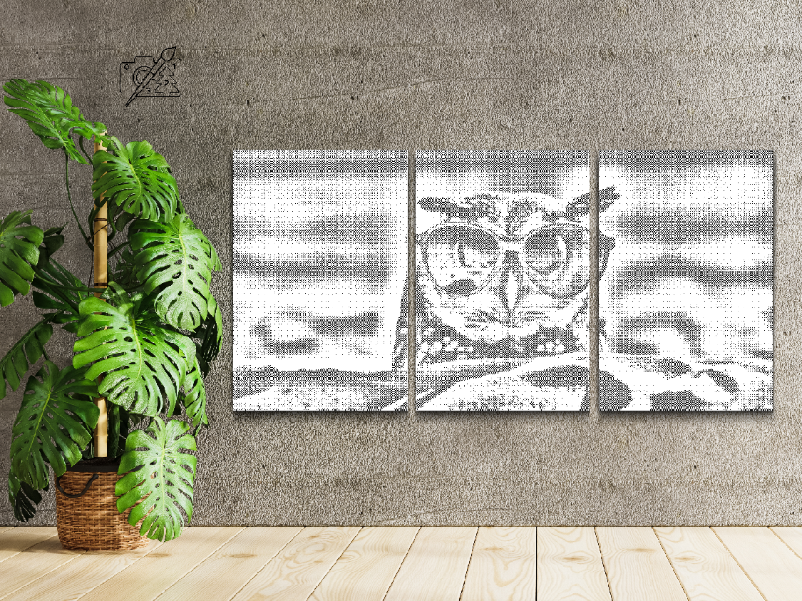 Owl on the Beach (set of 3) - Dottingo