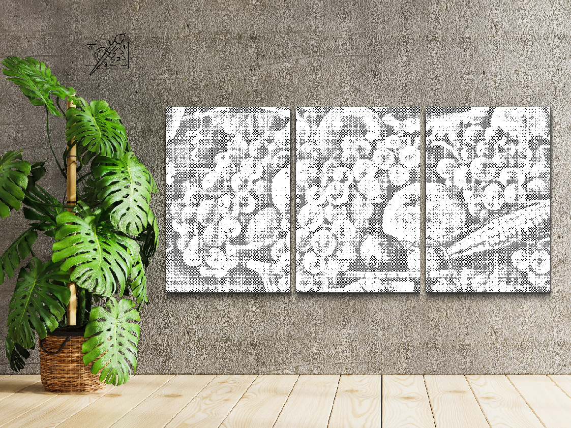 Basketful of Fruit (set of 3) - Dottingo