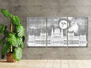 Budapest in the Night (set of 3) - Dottingo