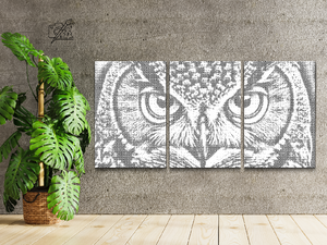 Owl's gaze (set of 3) - Dottingo