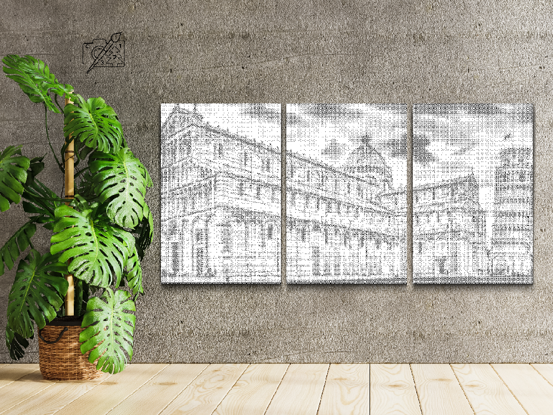 Leaning tower of Pisa 1 (set of 3) - Dottingo
