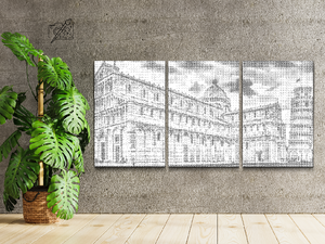 Leaning tower of Pisa 1 (set of 3) - Dottingo