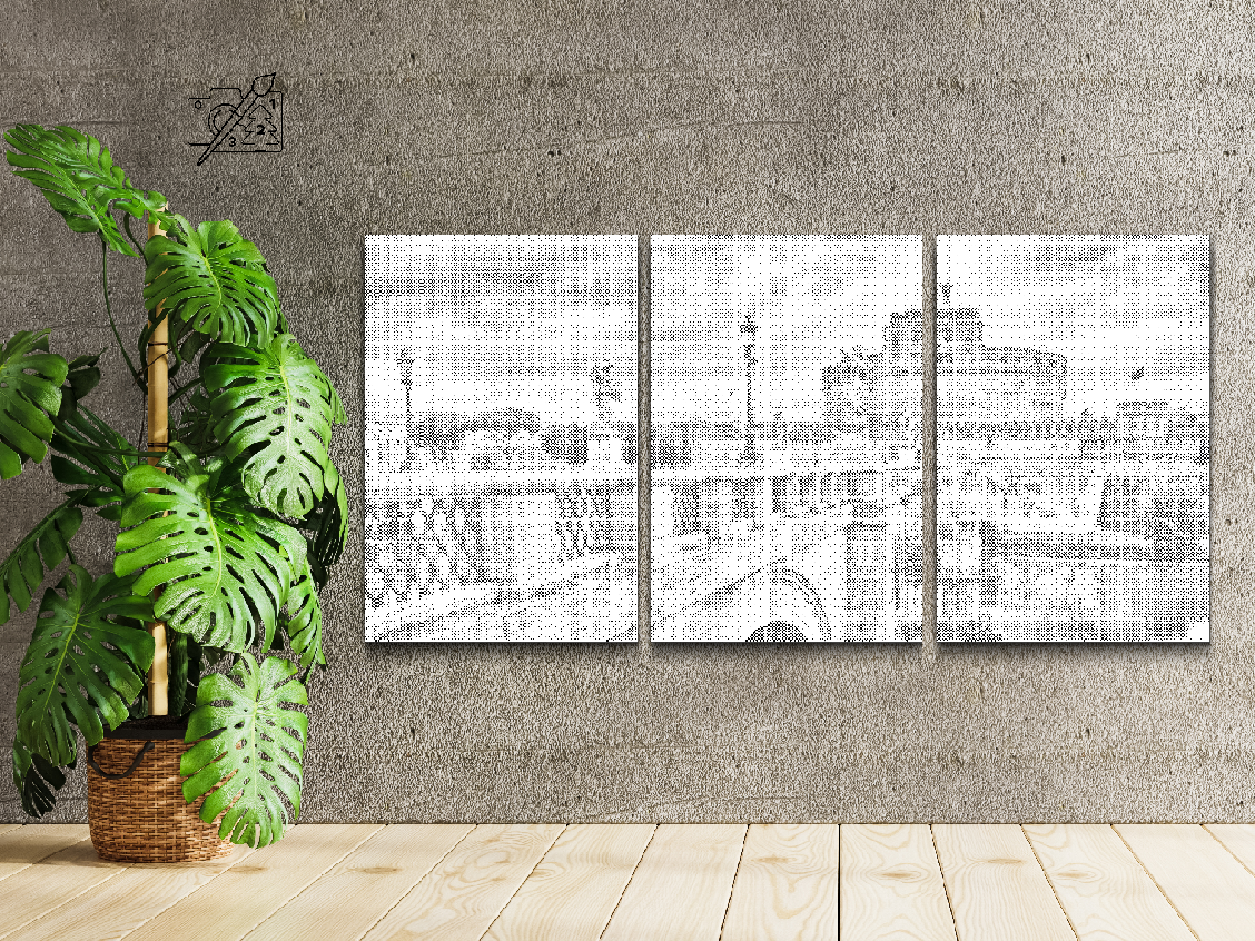 Castel Sant'Angelo in Rome 3 (set of 3) - Dottingo