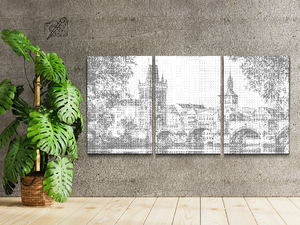 Charles bridge (set of 3) - Dottingo