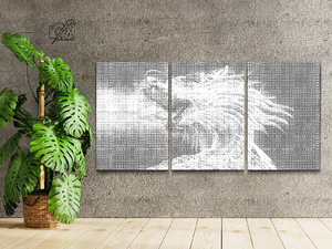 Golden dragon (set of 3) - Dottingo