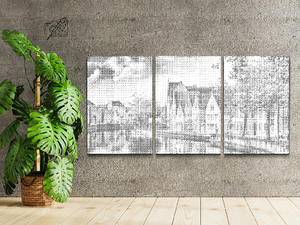 Bruges, Belgium (set of 3) - Dottingo