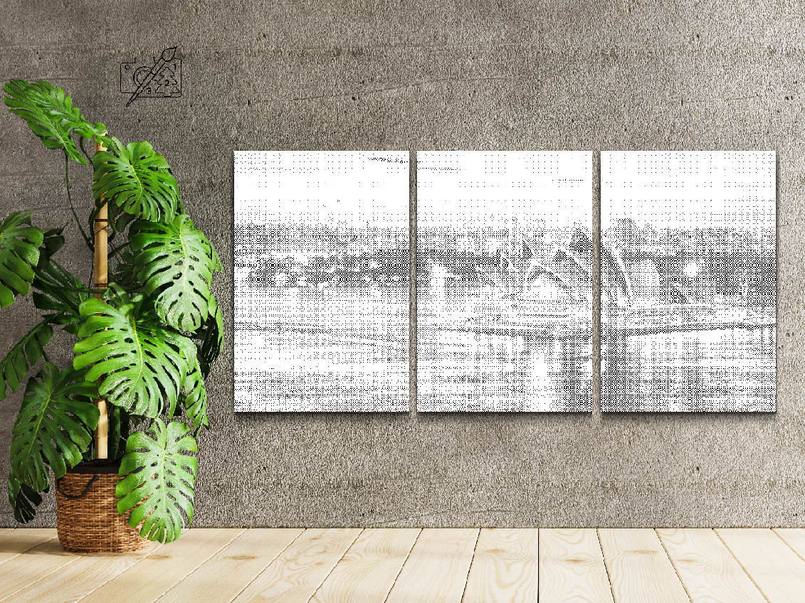 Night at the Sydney Opera house (set of 3) - Dottingo