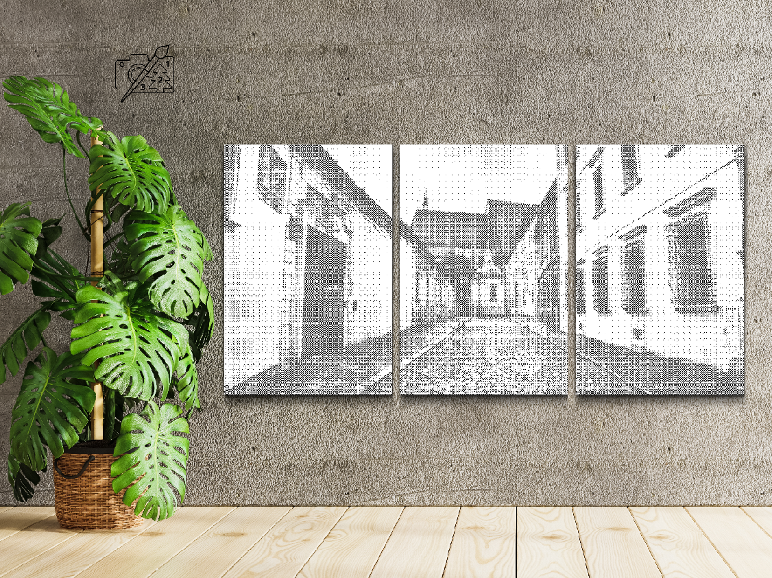 Historic centre of Bratislava (set of 3) - Dottingo