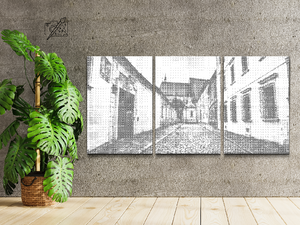 Historic centre of Bratislava (set of 3) - Dottingo