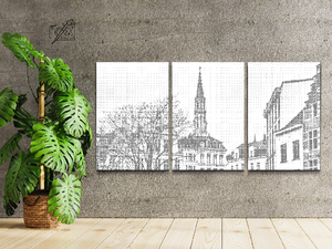 Historic townhall (set of 3) - Dottingo