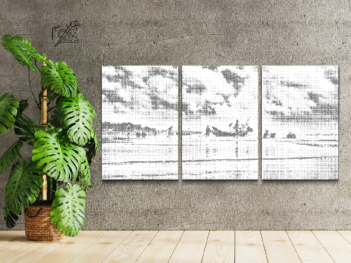 Sunny shores (set of 3) - Dottingo