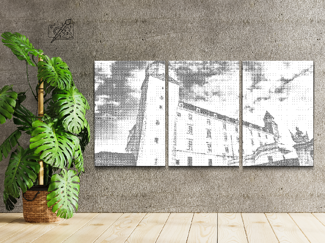 Bratislava castle 2 (set of 3) - Dottingo
