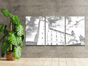 Bratislava castle 2 (set of 3) - Dottingo