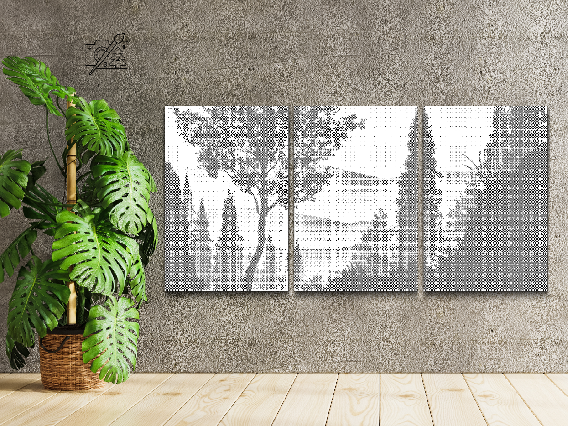 Dark forest (set of 3) - Dottingo