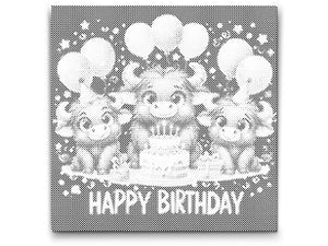 The Bulls wish you Happy Birthday - Dottingo