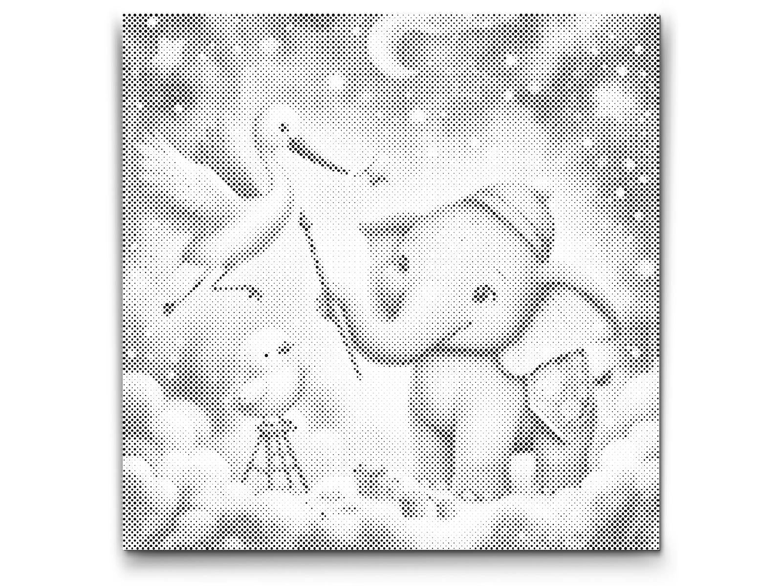 Painting in the clouds – elephant - Dottingo