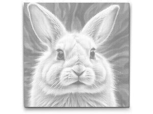 Rabbit in shades of pink - Dottingo