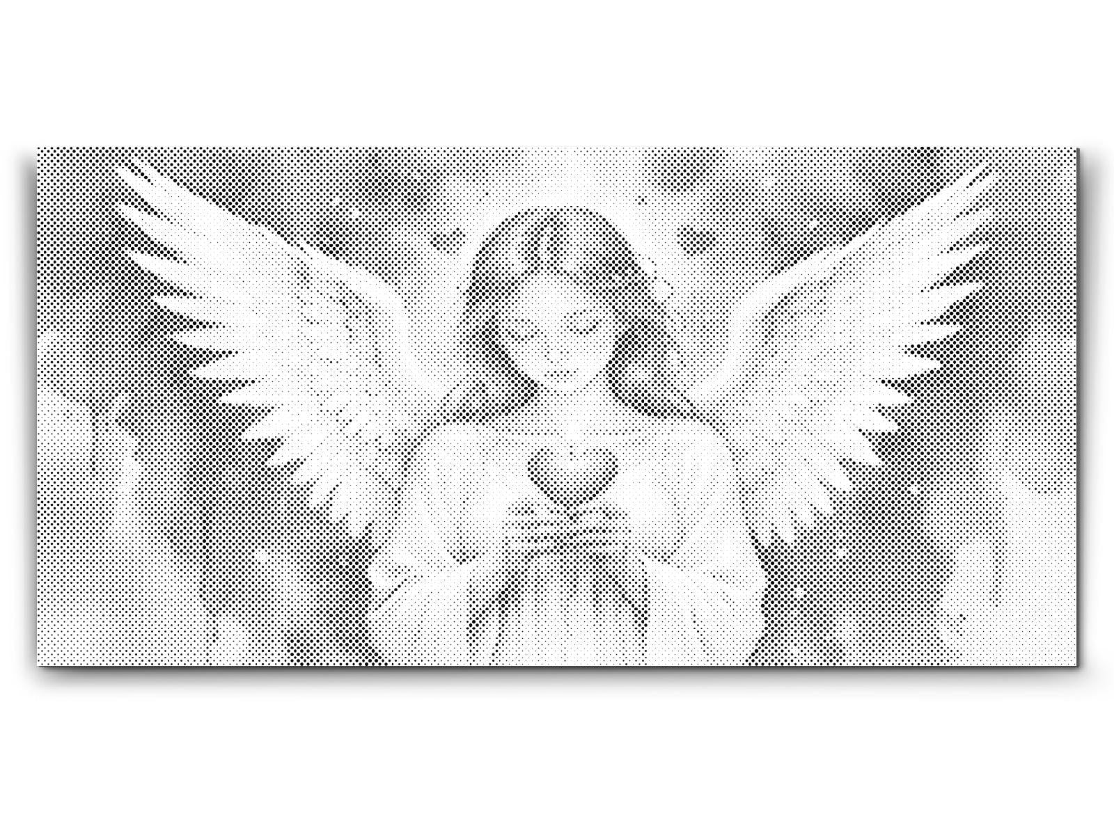Angel with heart candle - Dottingo