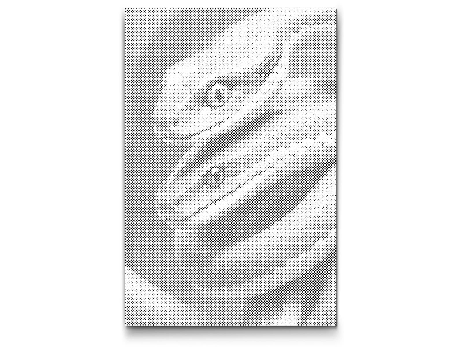 Snakes in shades of dark turquoise - Dottingo