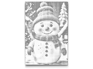 Snowman for children - Dottingo