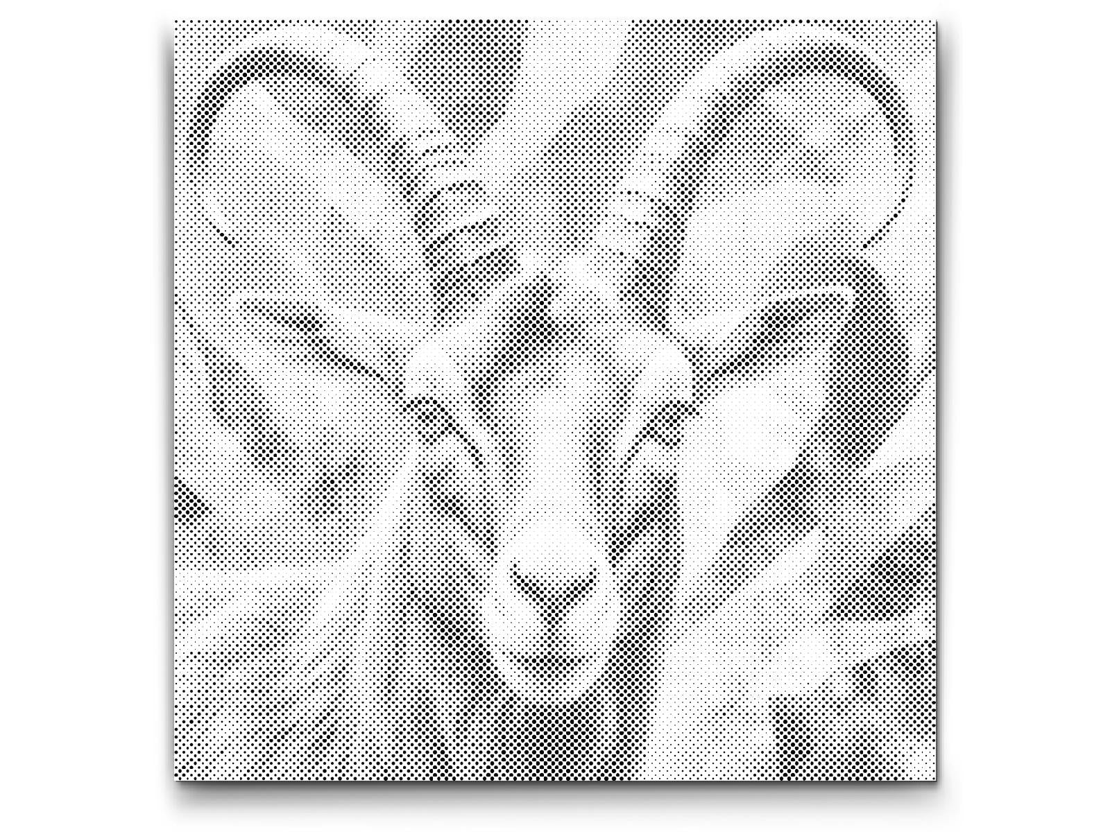 Ibex in shades of muted green - Dottingo