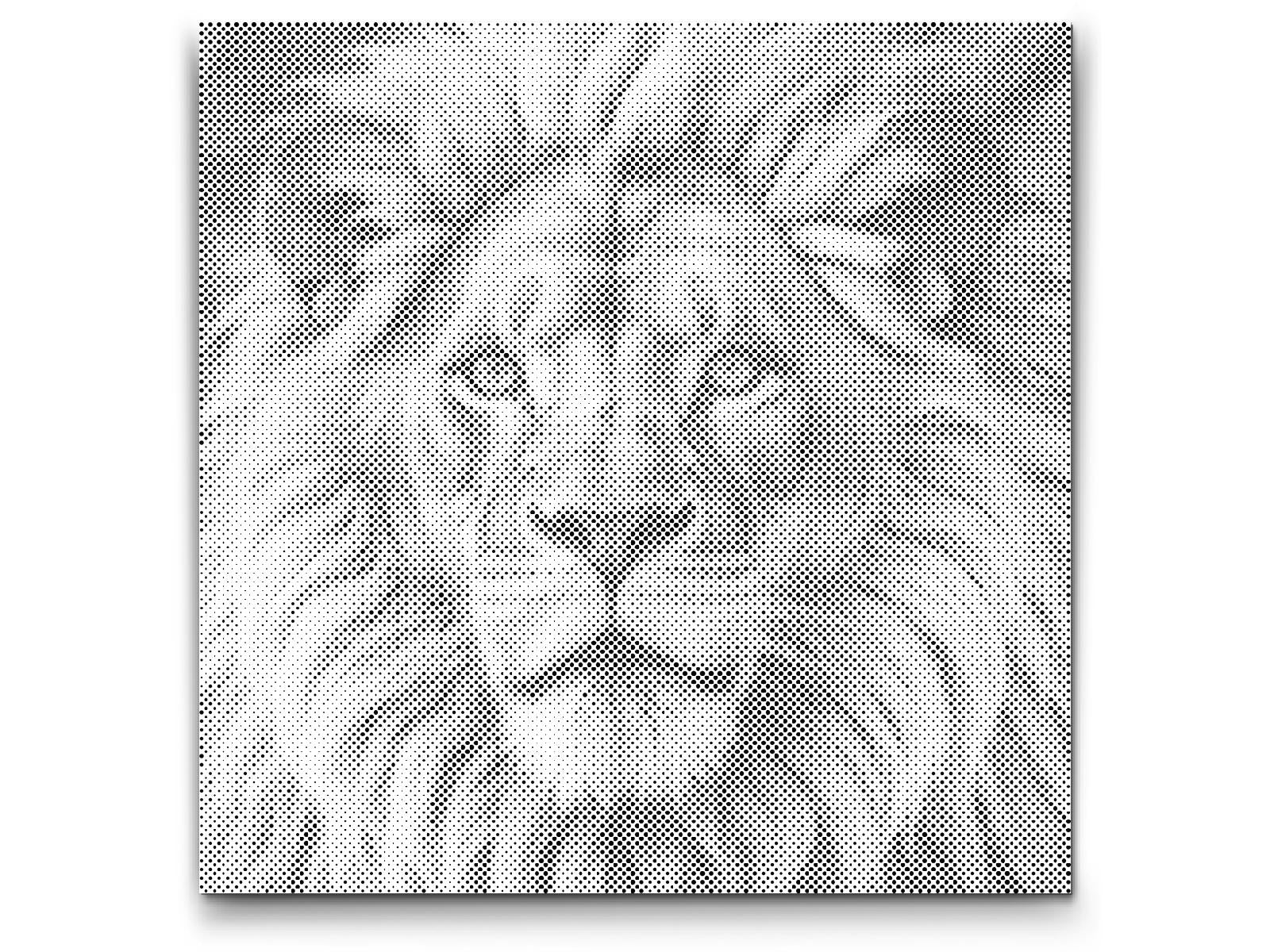 Lion in shades of pink - Dottingo
