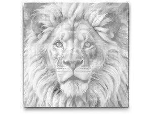 Lion in shades of pink - Dottingo