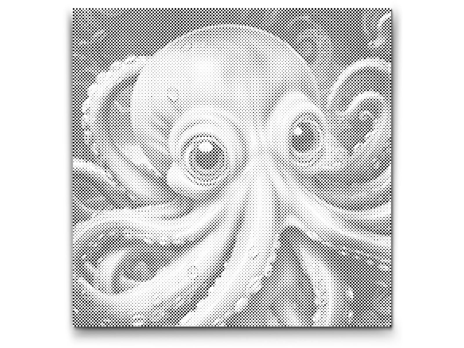 Octopus in shades of pink - Dottingo