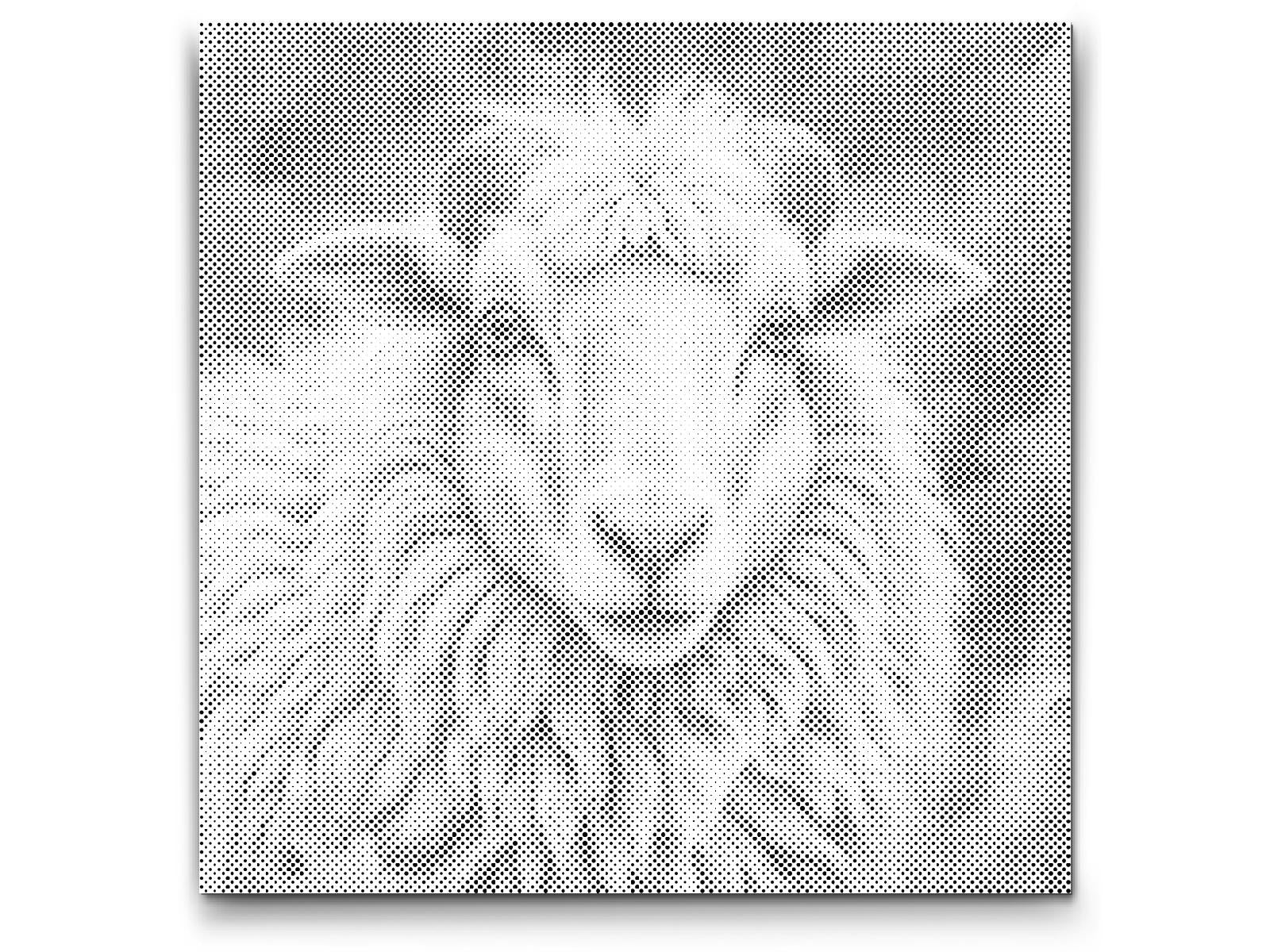 Sheep in shades of turquoise and orange - Dottingo