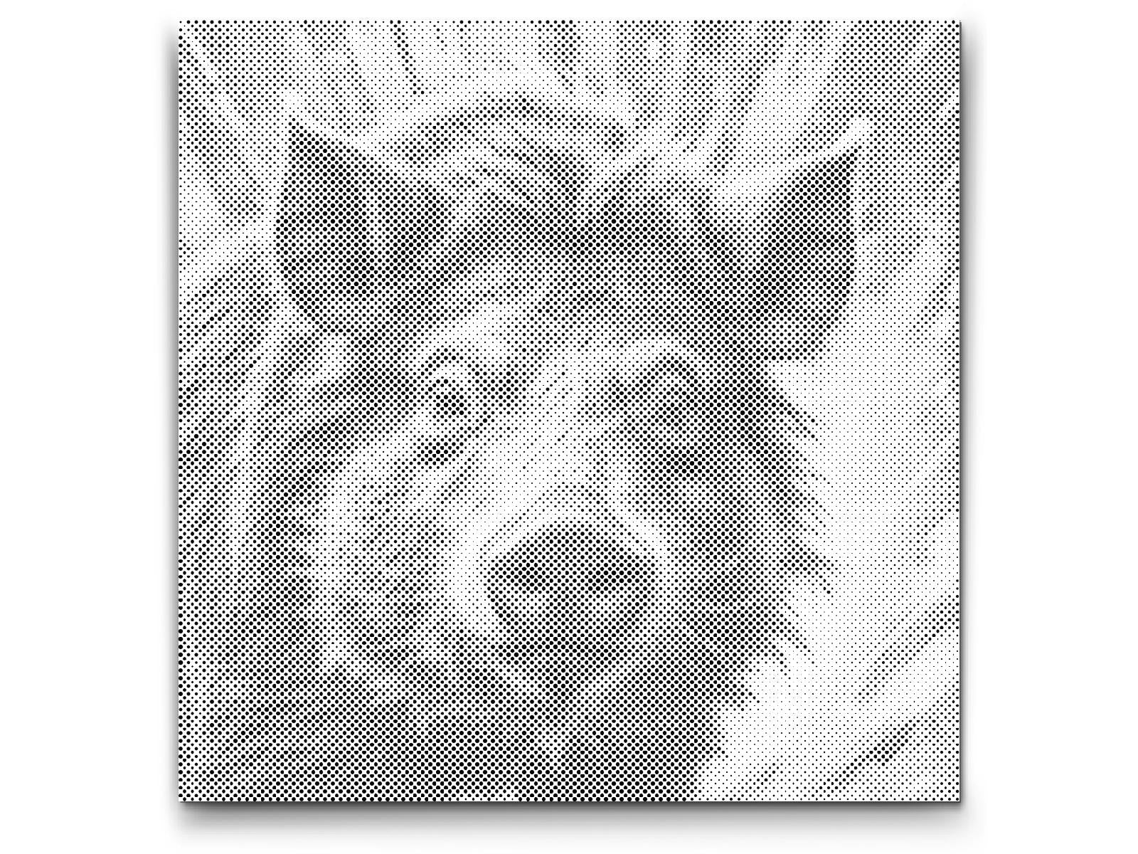 Wild boar in shades of muted green - Dottingo