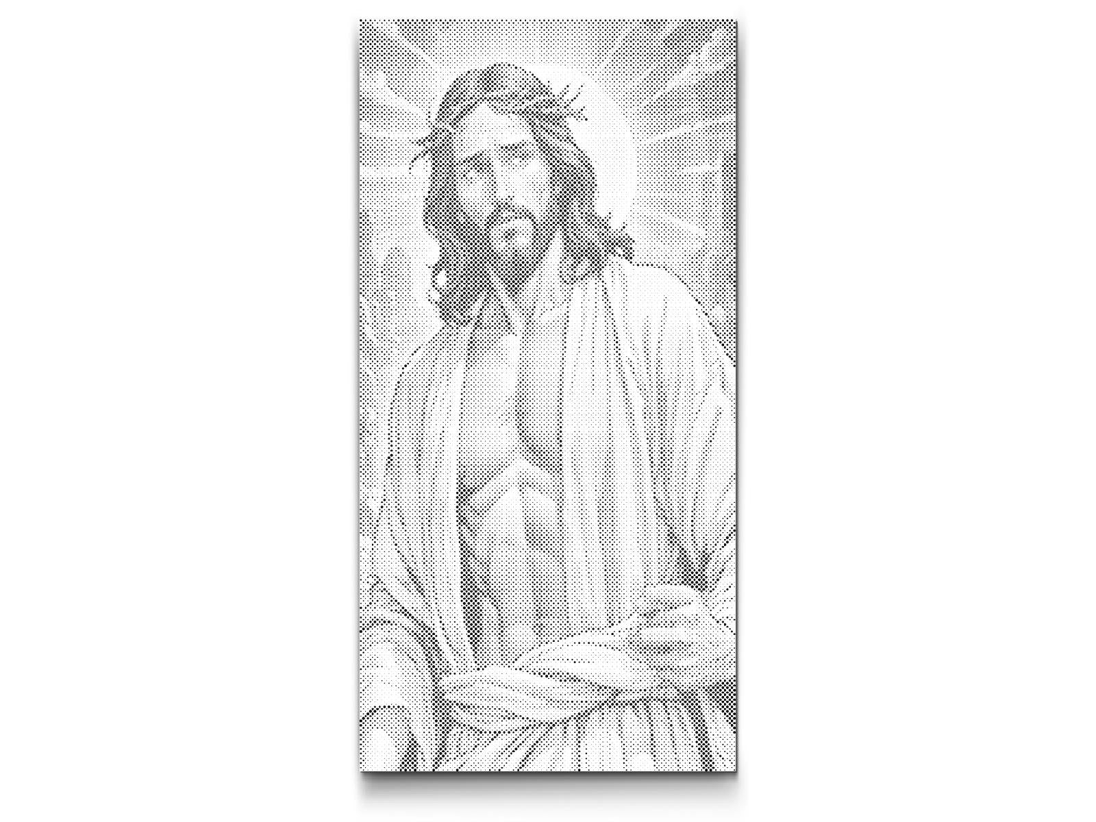 Jesus with the sun in the background - Dottingo