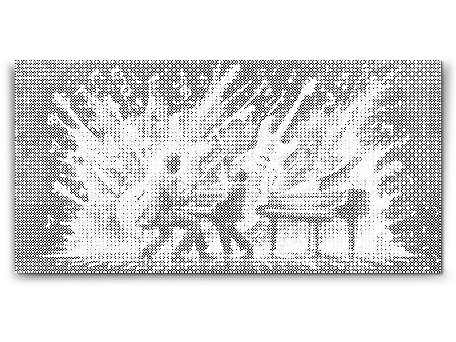 Abstract musicians on stage - Dottingo