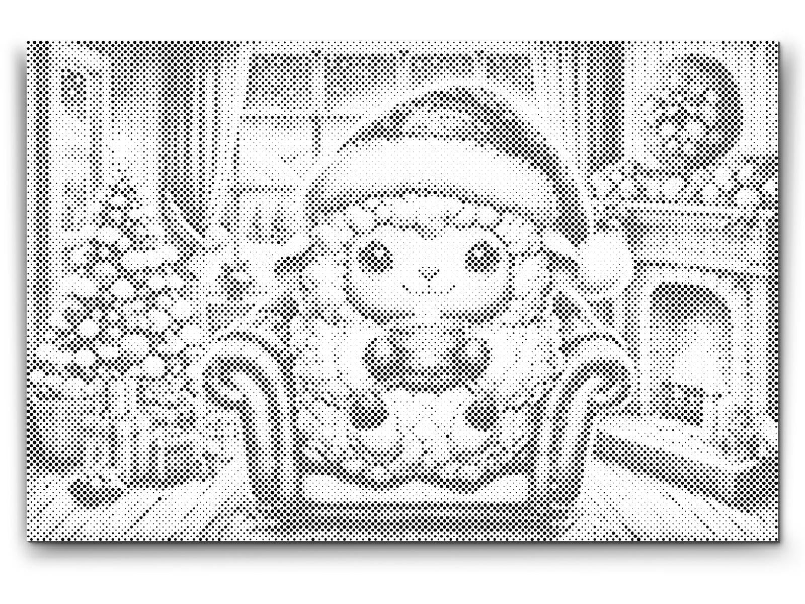 Christmas sheep and a cup of coffee - Dottingo
