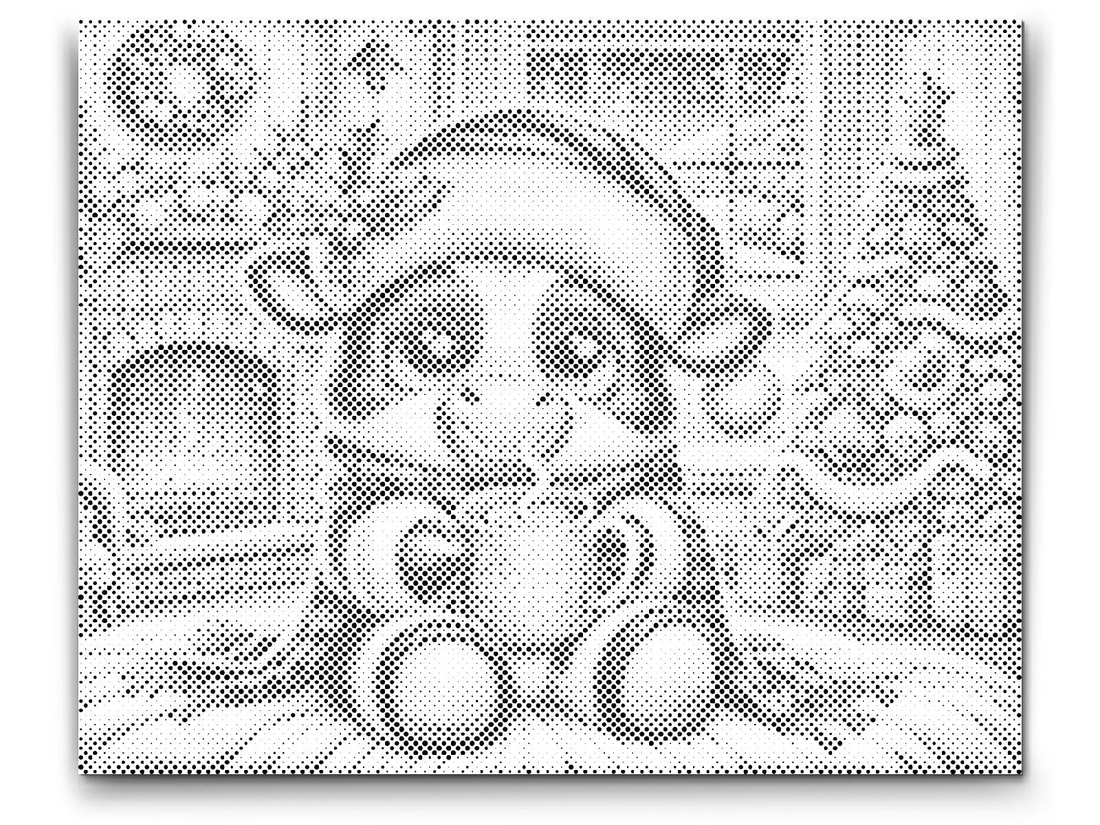 Christmas cow and a cup of coffee - Dottingo