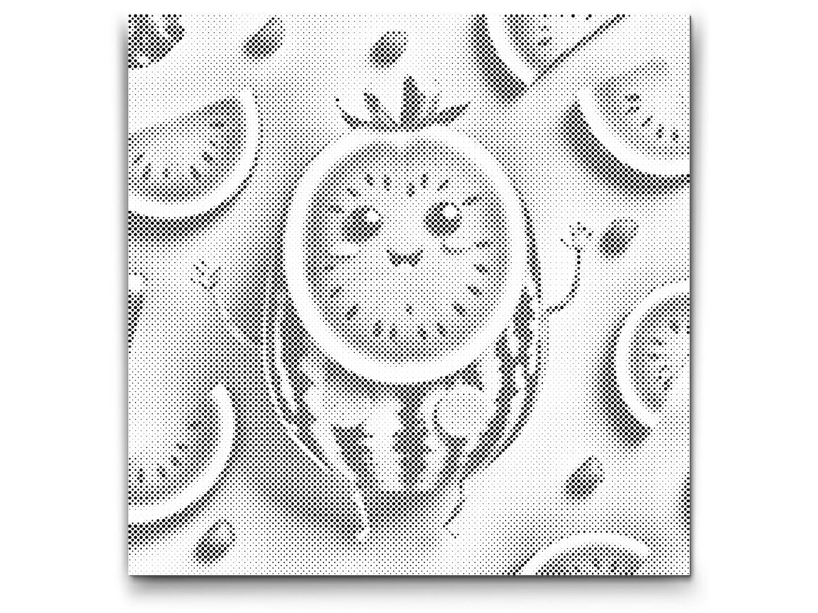 Cute watermelon with a face - Dottingo