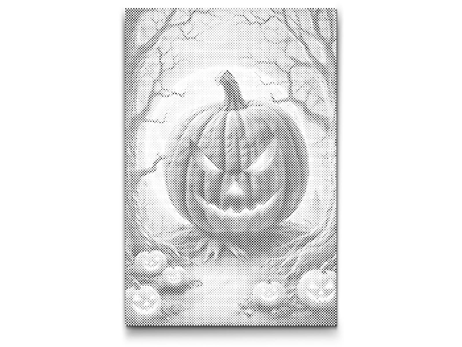 Scary pumpkins in the dark - Dottingo