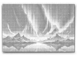 Aurora over the mountains - Dottingo