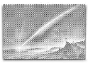Comet flying in the sky - Dottingo