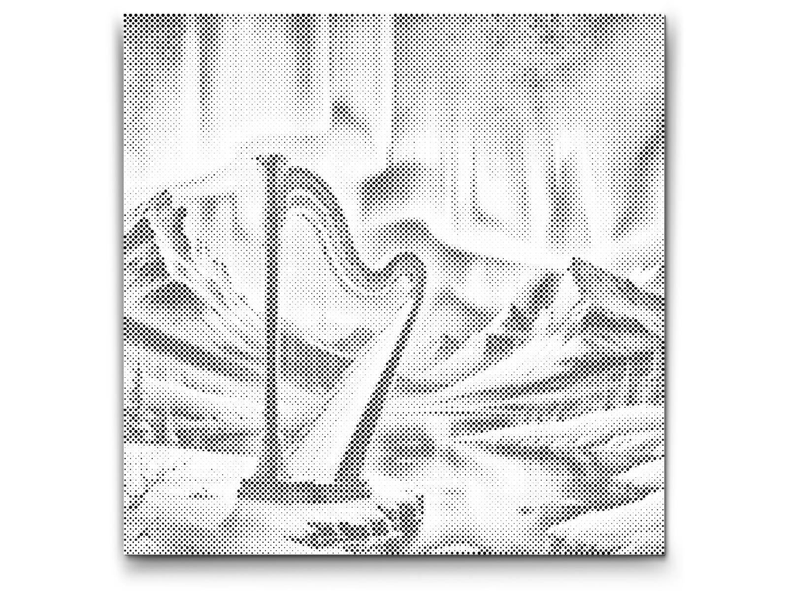 Harp and Northern Lights - Dottingo