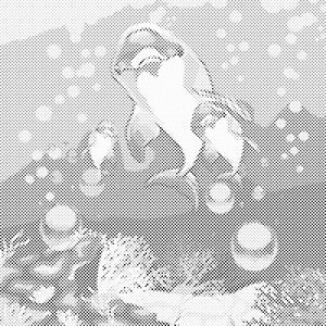Cartoon Dolphins - Dottingo