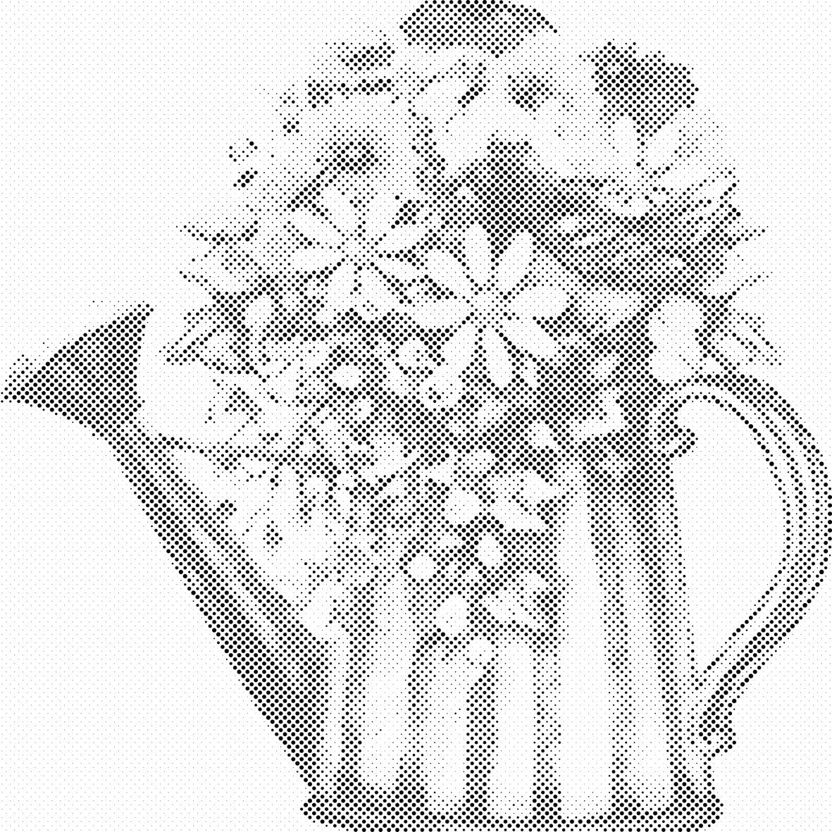 Bouquet in Mug - Dottingo