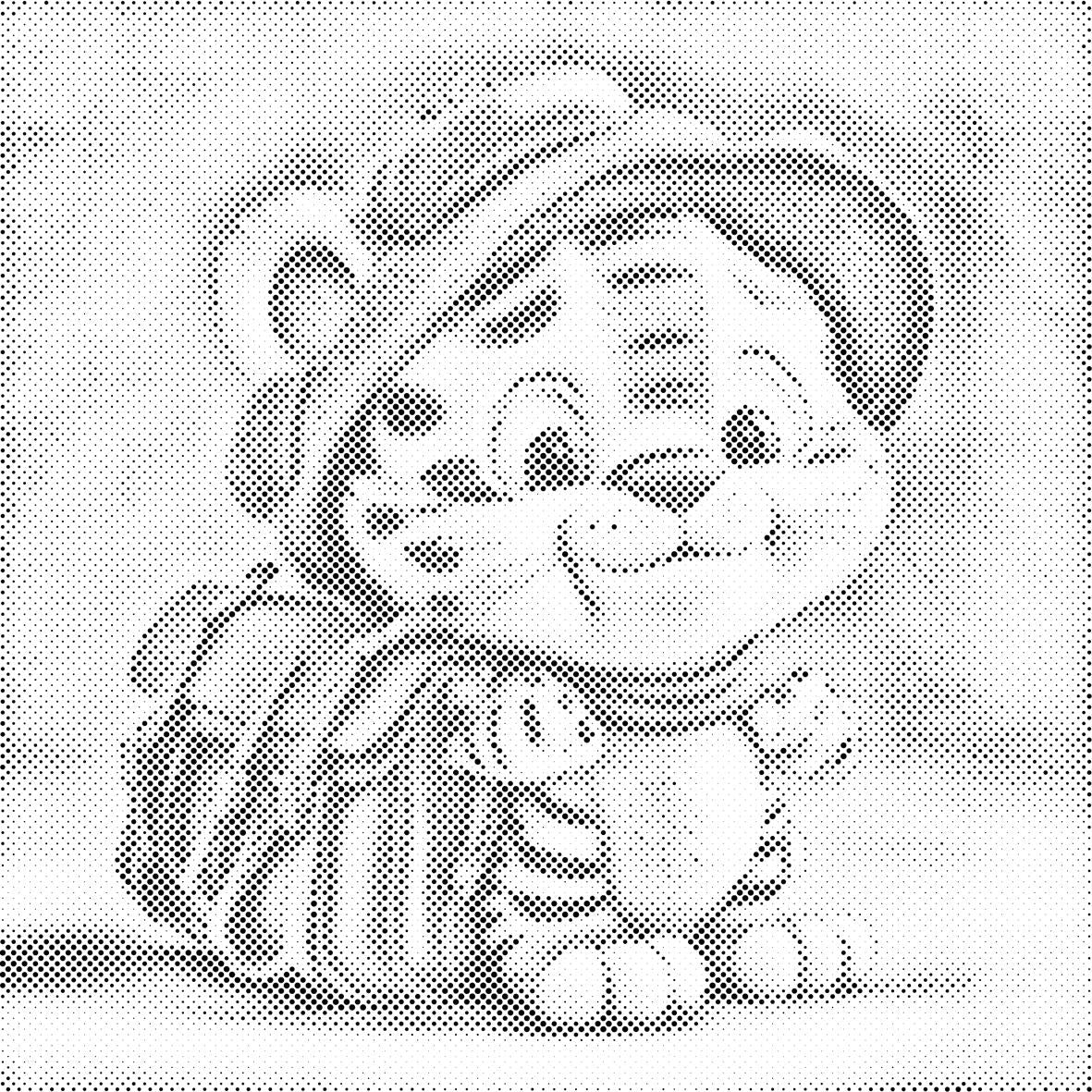 Cute tiger with a backpack - Dottingo