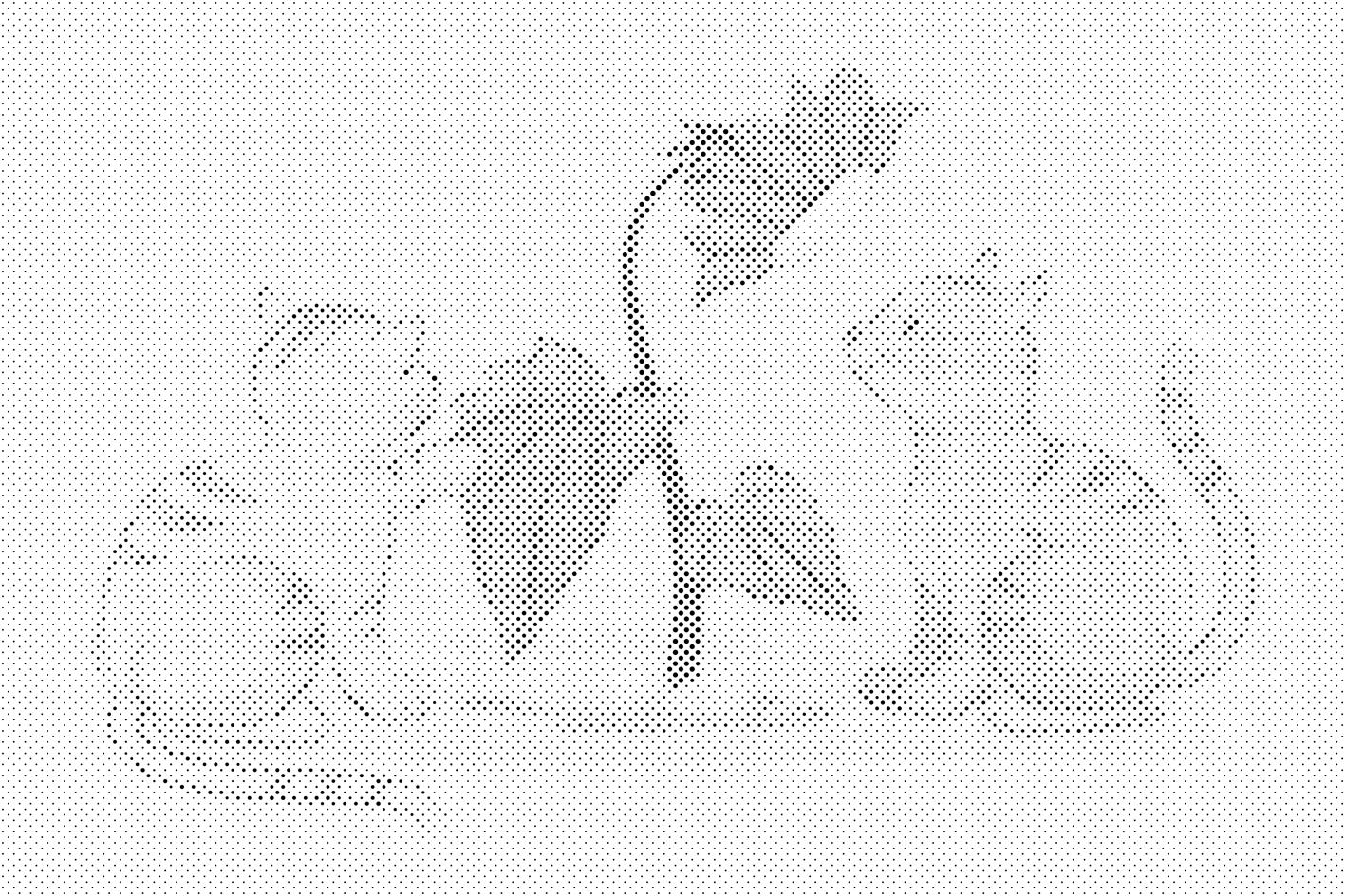 Cats and Flower - Dottingo